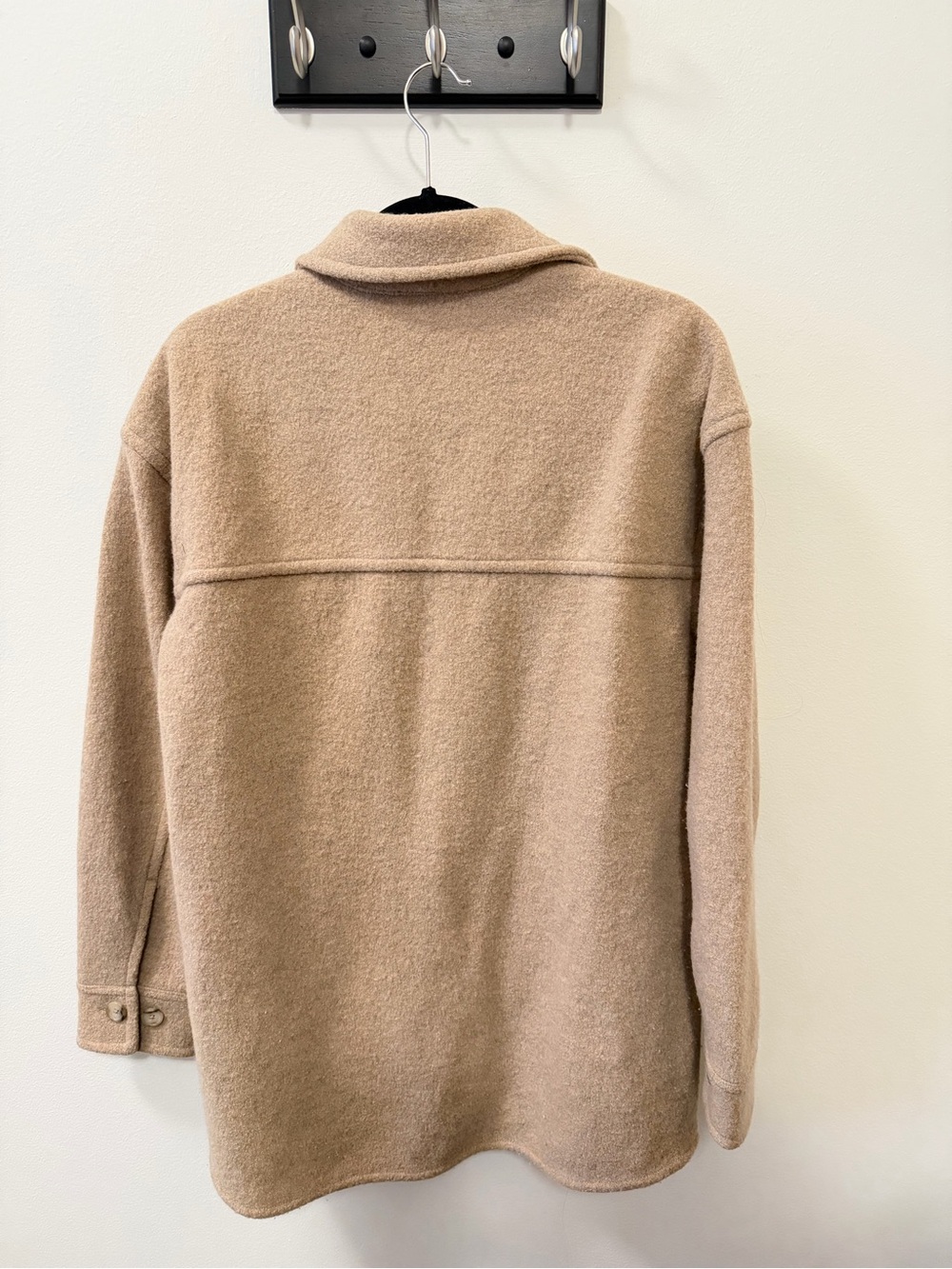 Babaton Tan Wool-Blend Button Jacket - Picture 5 of 5